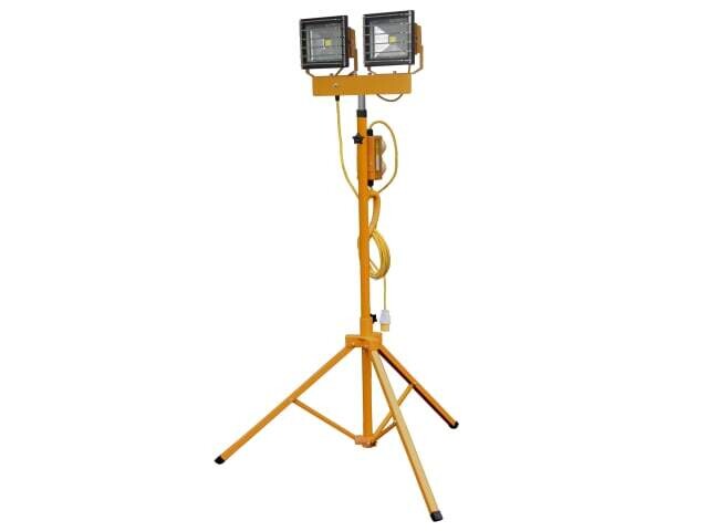 Twin LED Floodlight with Tripod 30W - 230v