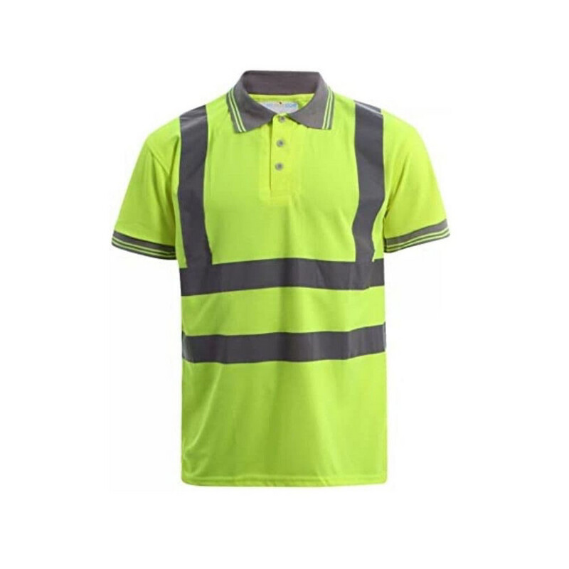 Hi-Vis Yellow Polo Shirt