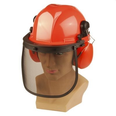 Safety Helmet Chainsaw / Strimming - Visor - Ear-Muffs
