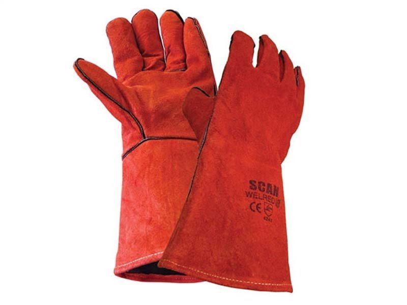 SCAN Welders Gauntlet - Red