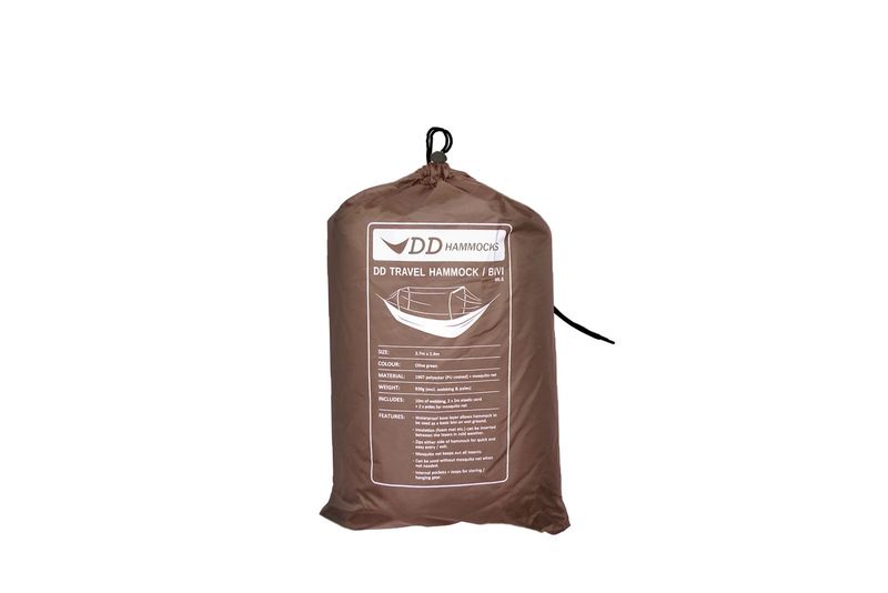 DD Travel Hammock / Bivi - Coyote brown