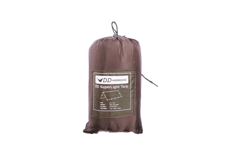DD SuperLight Tarp - Coyote brown