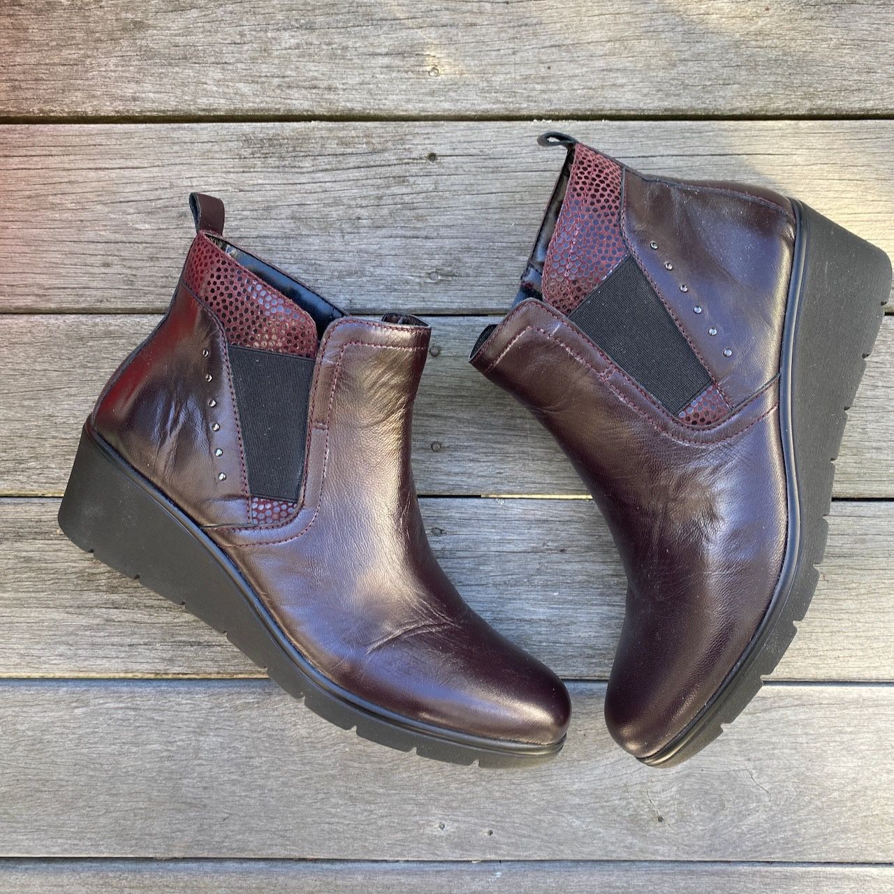 PRELOVED: Papaya Batam Boots - ONLINE ONLY, Size 38
