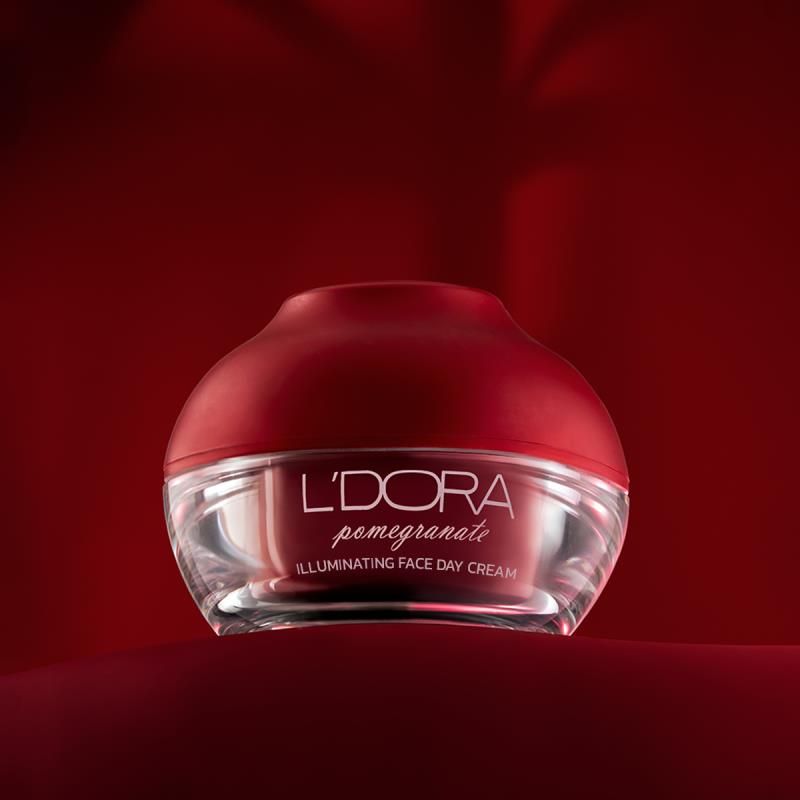 L'DORA CARE POMEGRANATE FACE &amp; NECK DAY CREAM, ALL SKIN TYPES