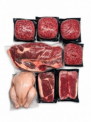 Family Box​ Monthly Subscription 100% Grass-Fed, West Texas Beef