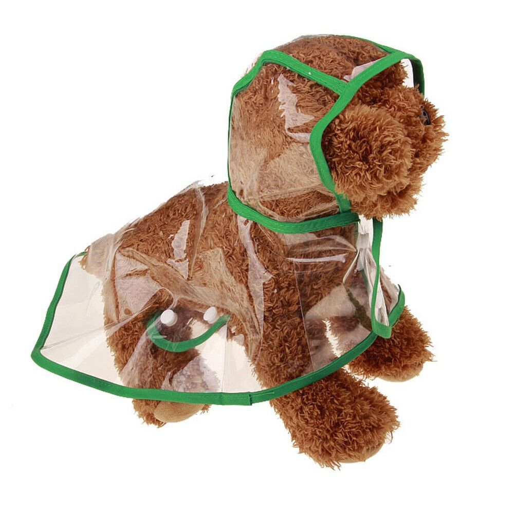 Transparent Dog Raincoat