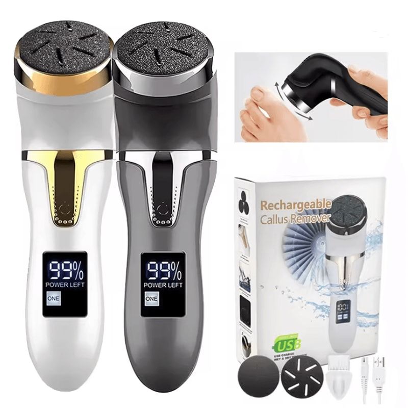 Electric Pedicure Callus Remover Professional Foot Grinder for Smooth Skin
