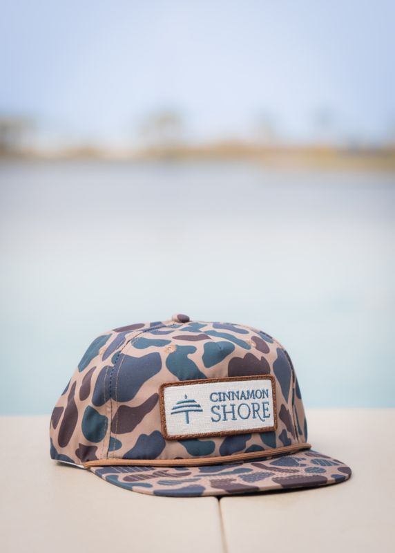 Delta Camo Cinnamon Shore Patch Hat