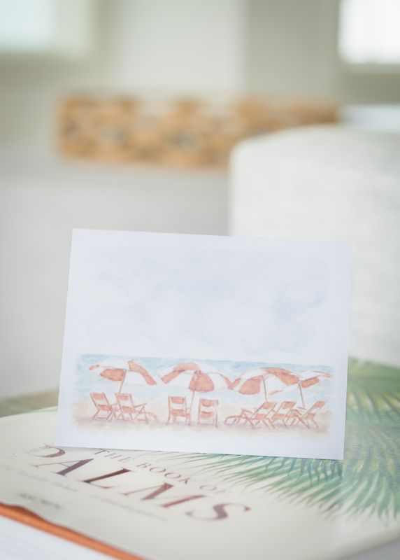 Reesa Qualia Umbrellas Note Card