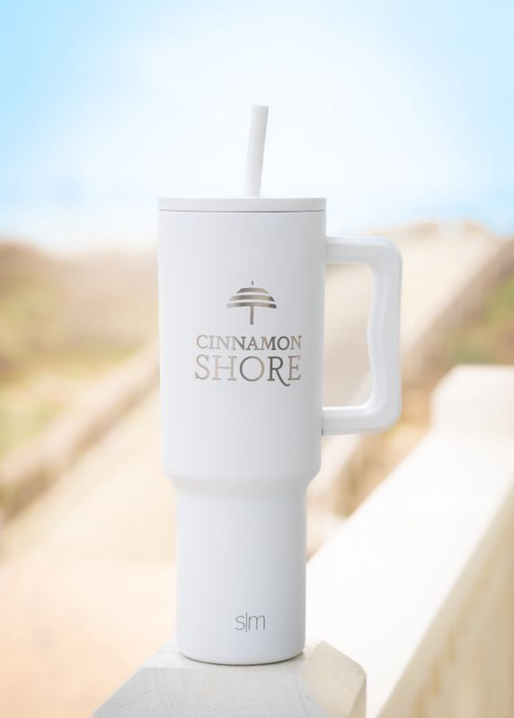 Simple Modern White 40oz Trek Tumbler