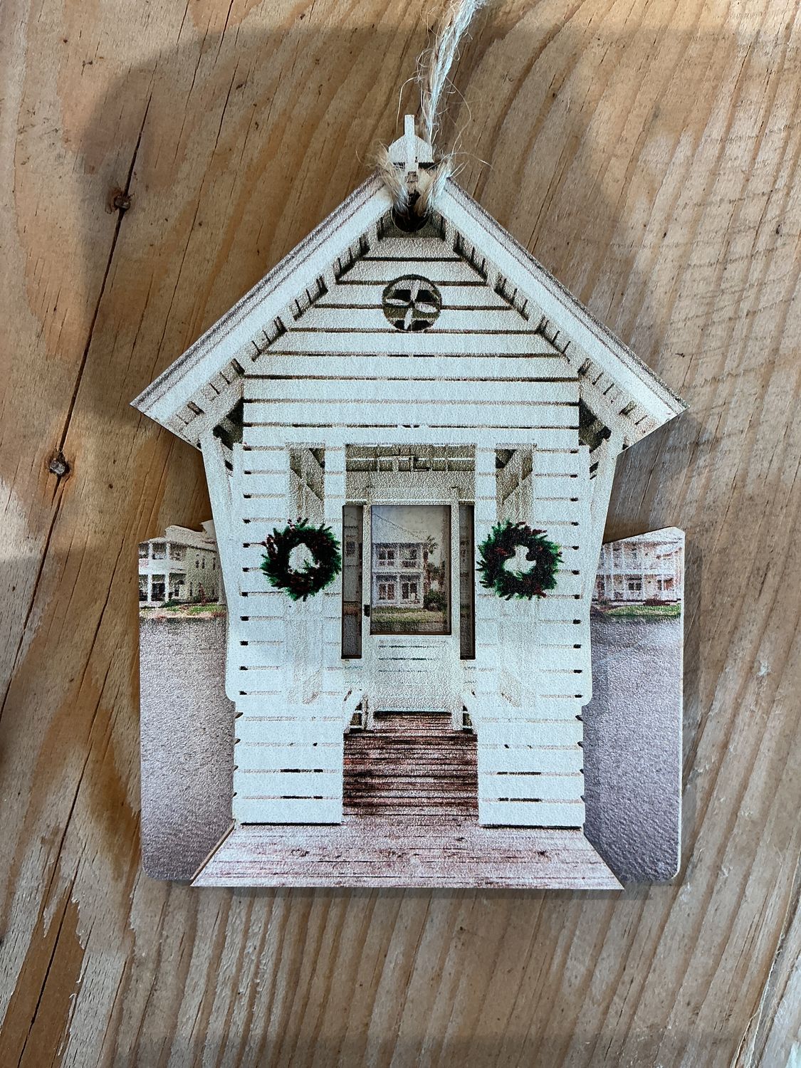 Lake Colby Wood Ornament