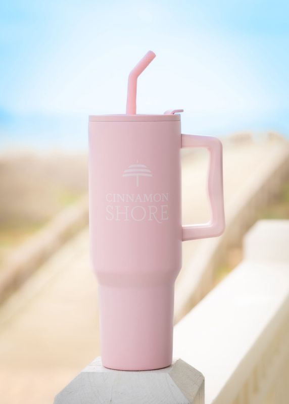 Pink Cinnamon Shore LeGrande 40oz Mug
