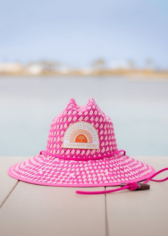 Baldiz Pink/Hot Pink Lifeguard Patch Hat