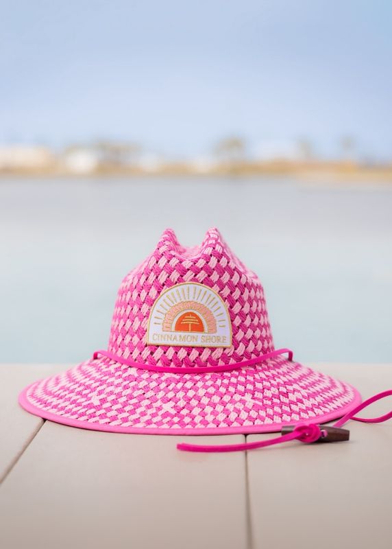 Baldiz Pink/Hot Pink Lifeguard Patch Hat