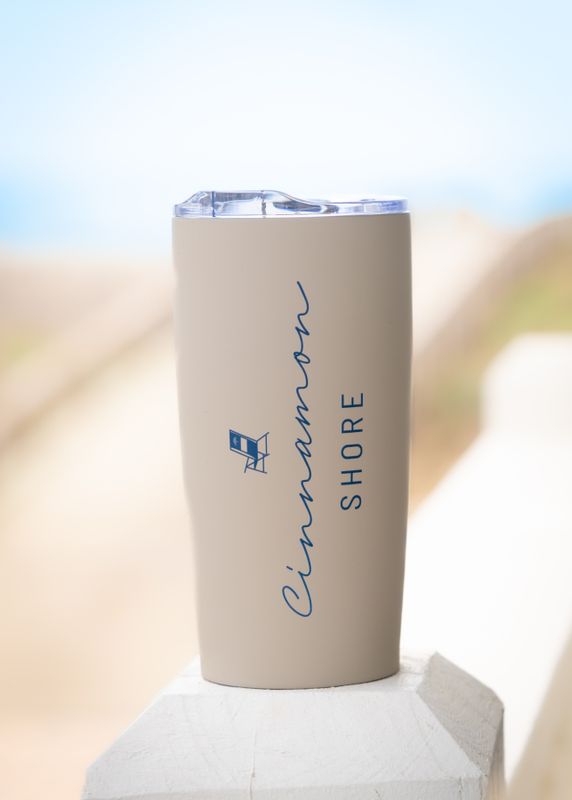 Dove Grey Travel Tumbler