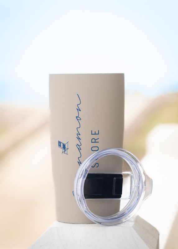 Dove Grey Travel Tumbler