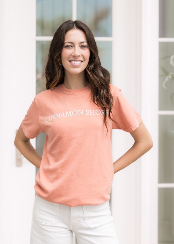 Coral Beachfront Adult Tee