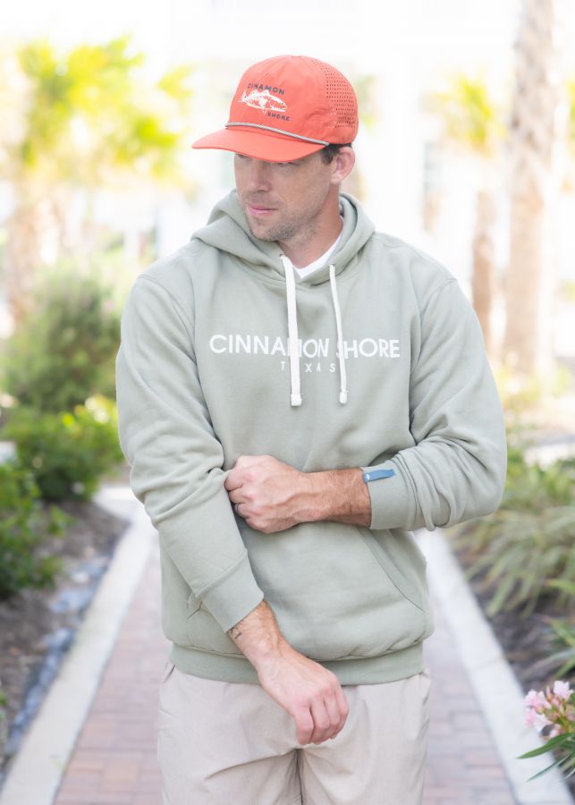 Sage Cinnamon Shore Hoodie, Size: Small