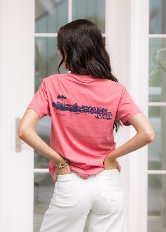 Watermelon Beachfront Adult Tee