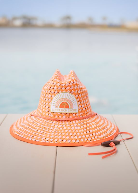 Baldiz Pink/Orange Lifeguard Patch Hat