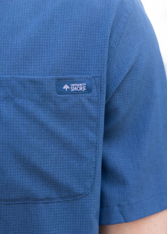 Island Daze Horizon Navy Shirt