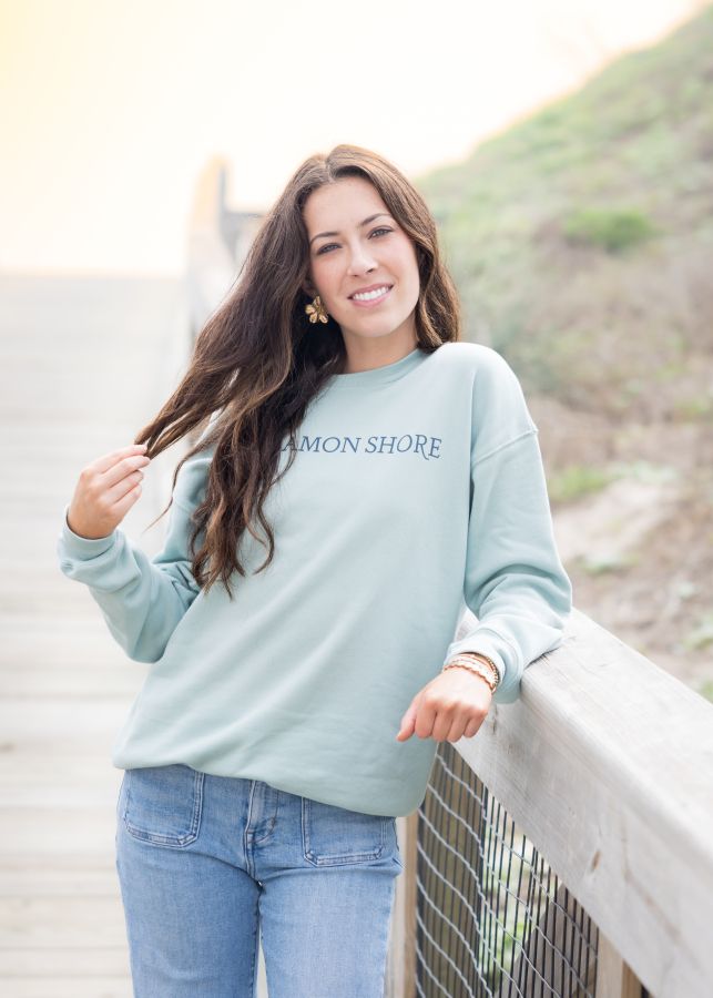 Seaglass Beachfront Adult Sweatshirt, Size: 2XL