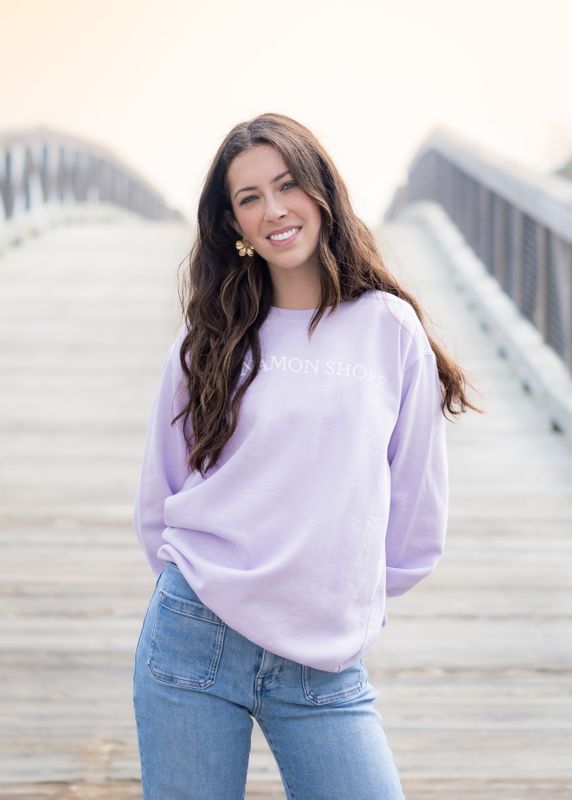 Orchid Beachfront Adult Sweatshirt