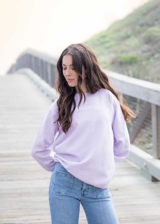 Orchid Beachfront Adult Sweatshirt, Size: 2XL
