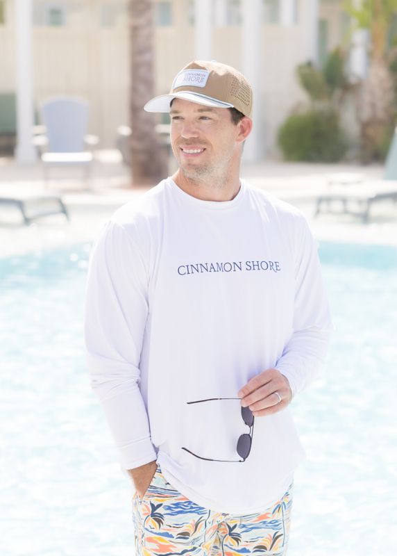 White Back Vent UPF 50 Sun Shirt
