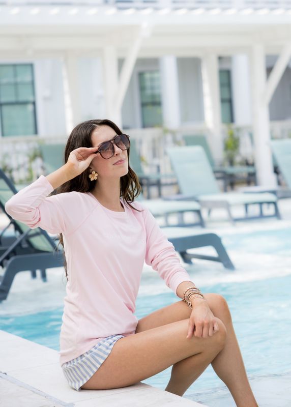 Cinnamon Shore Women's Pink Solar UPF Shirt