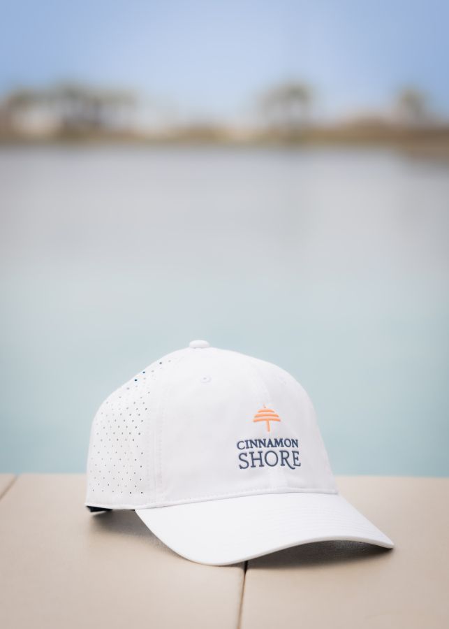 Already x Cinnamon Shore White Youth Logo Hat