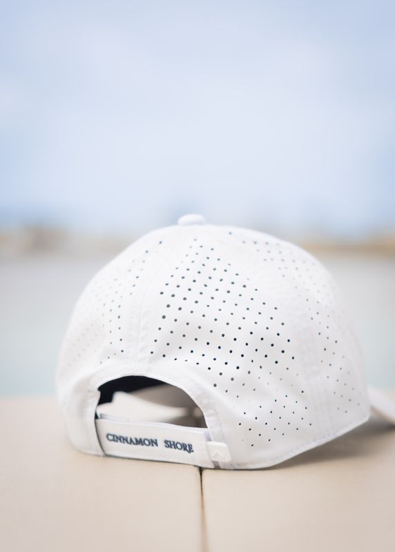 Already x Cinnamon Shore White Youth Logo Hat