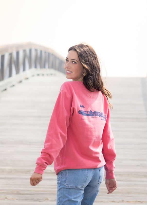 Watermelon Beachfront Adult Sweatshirt