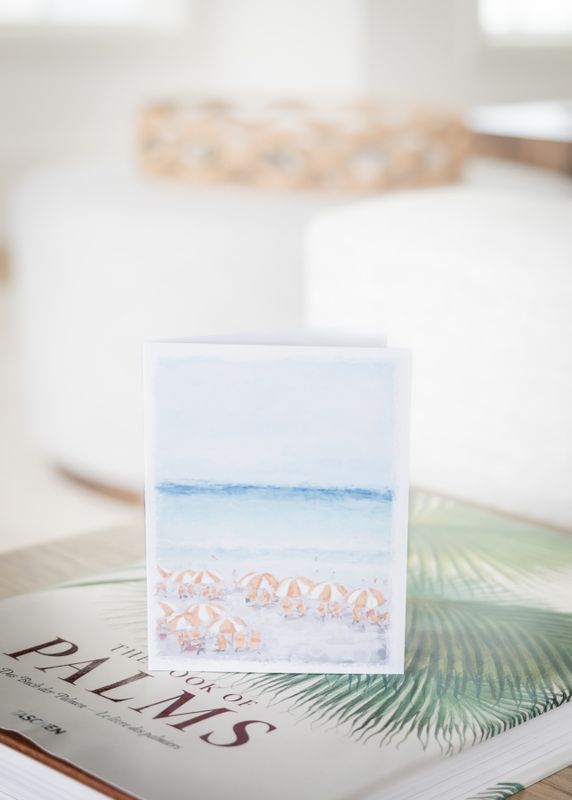 Reesa Qualia Vertical Umbrella Note Card