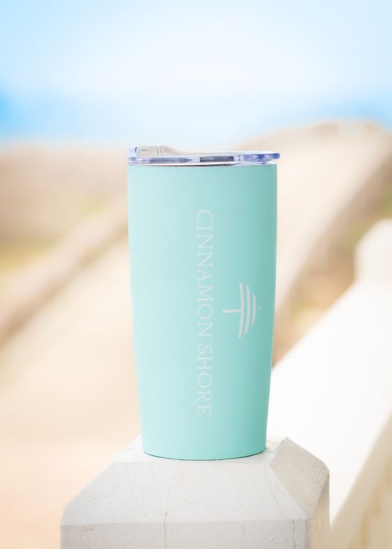 Oasis Blue Travel Tumbler