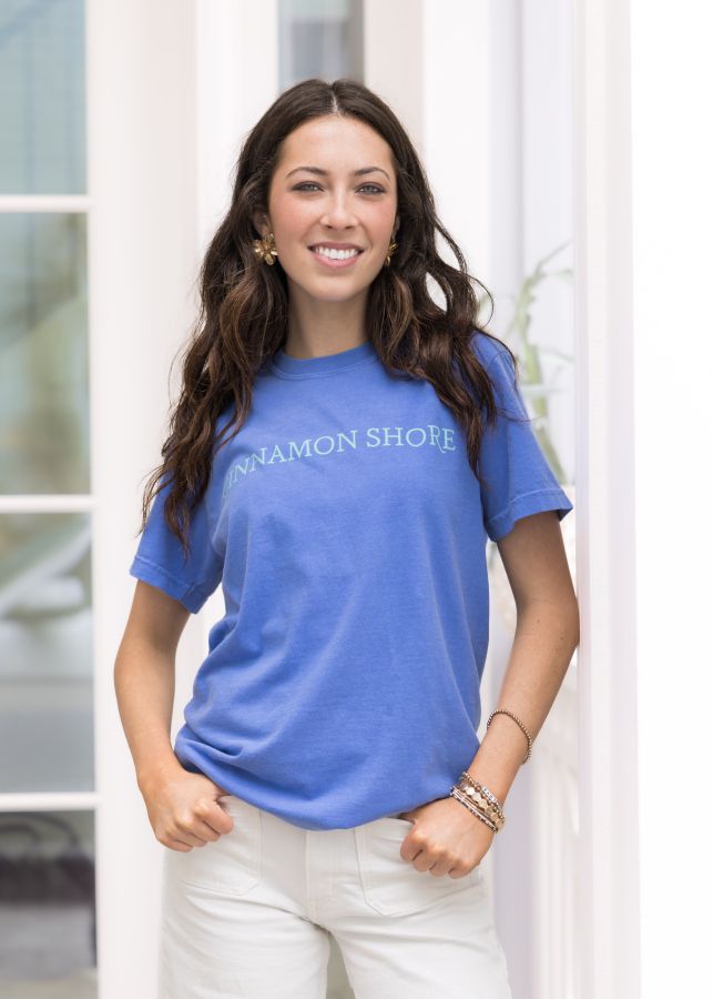 Flo Blue Beachfront Adult Tee, Size: Small