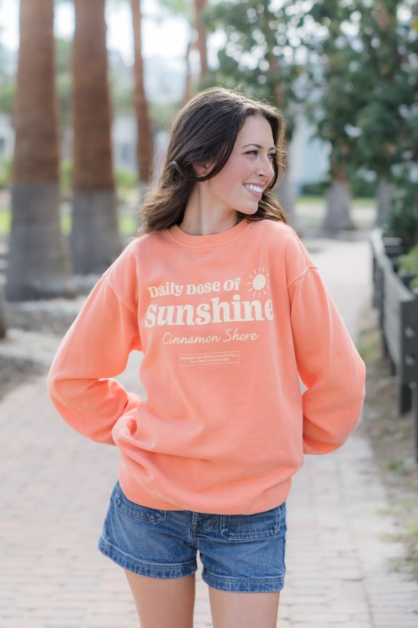 Solar Flair Cinnamon Shore Sunshine Sweatshirt