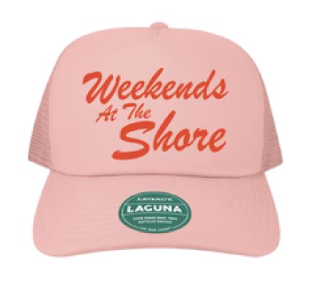 Weekends at The Shore Hat - Dusty Rose