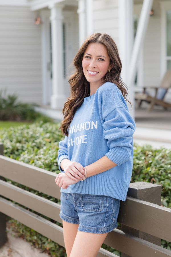 Blue Cinnamon Shore Sweater