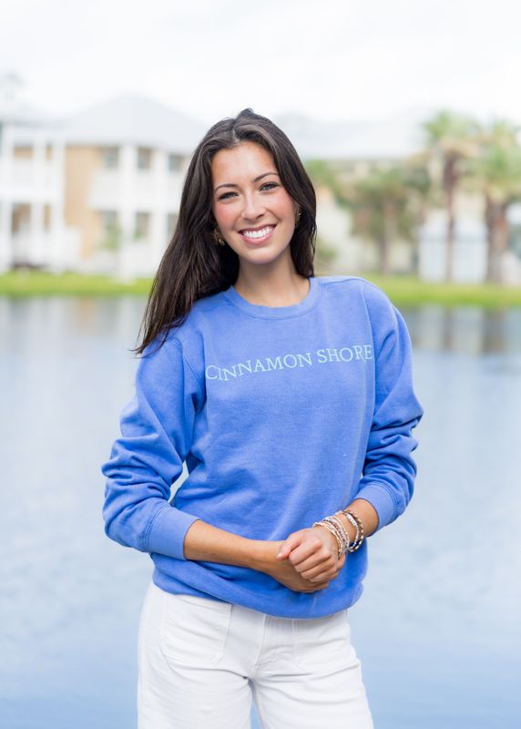 Flo Blue Beachfront Adult Sweatshirt