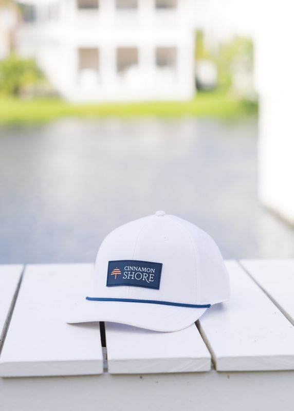 White Camo Adult Patch Hat