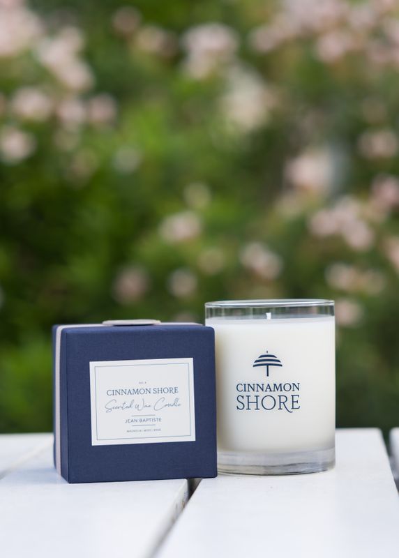 Cinnamon Shore Jean Baptiste Candle