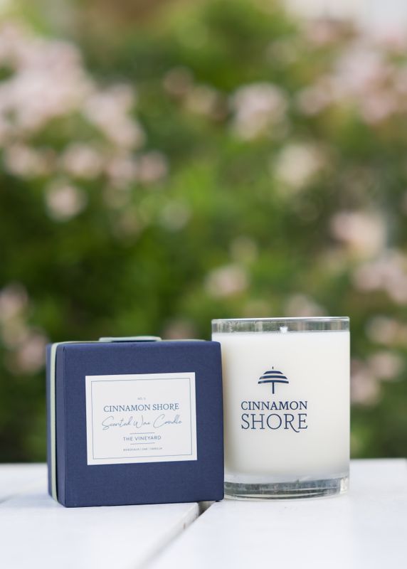 Cinnamon Shore The Vineyard Candle