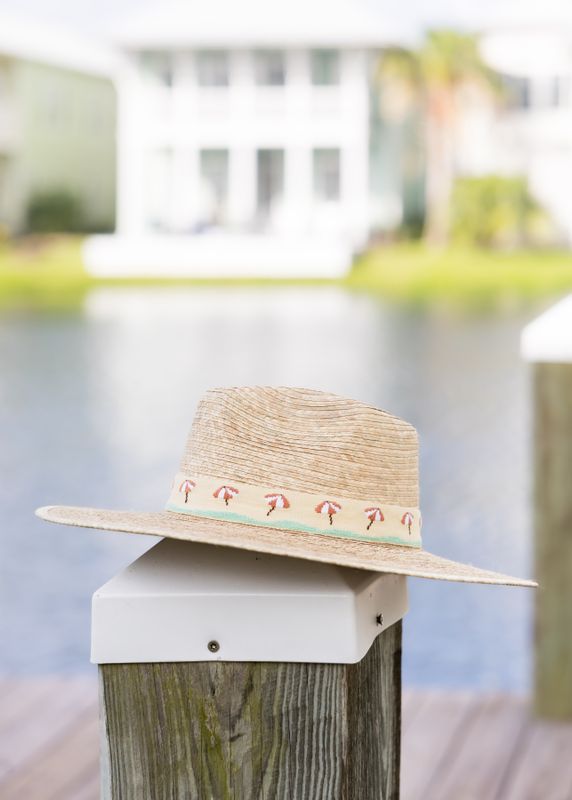 Sunshine Tienda x Cinnamon Shore Umbrella Palm Hat