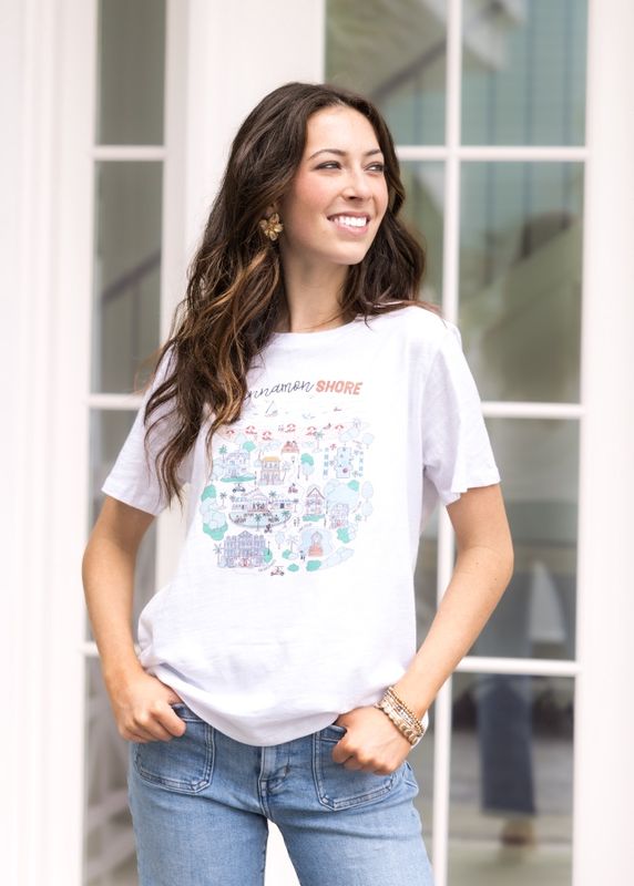 Cinnamon Shore Adult Doodle Tee