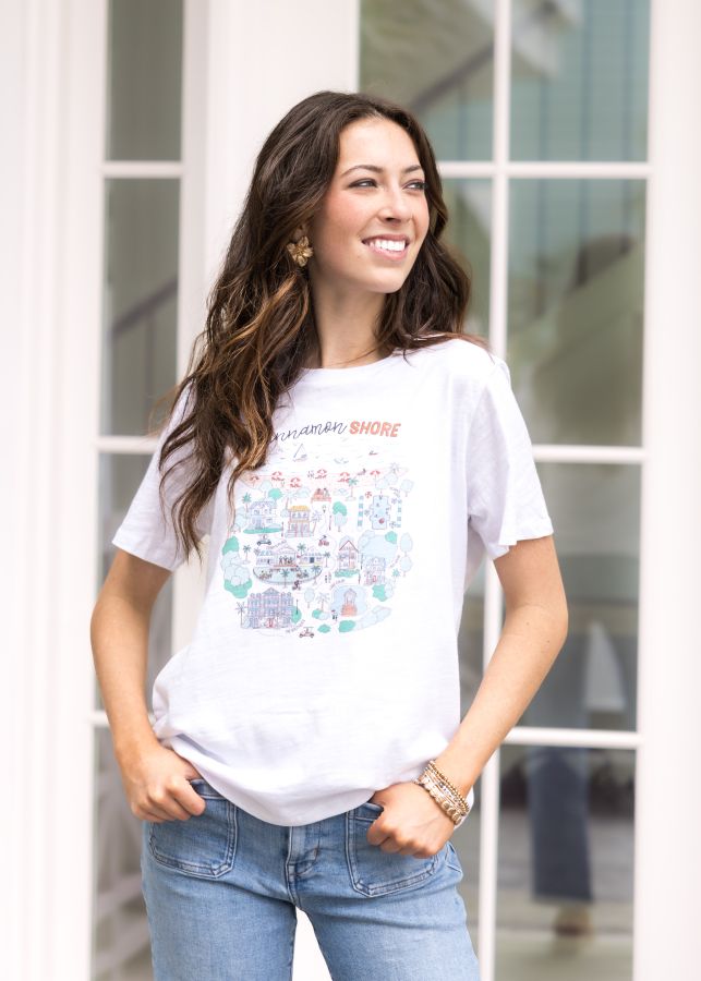 Cinnamon Shore Adult Doodle Tee, Size: Small