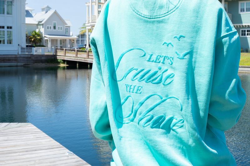 Barbados Blue Cruise The Shore Sweatshirt