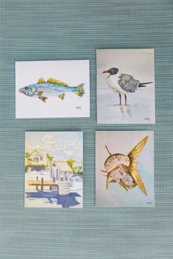 Christi Farley Custom Notecards | Set of 8 | Lake Colby