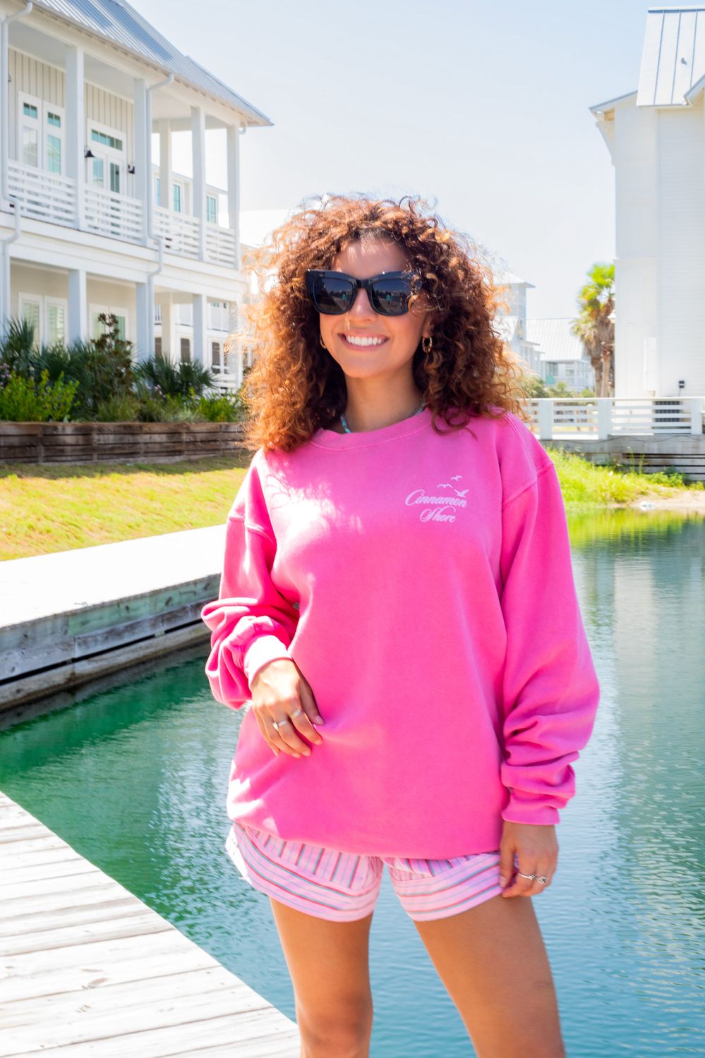 Pinky Promise Cruise The Shore Sweatshirt, Size: Small