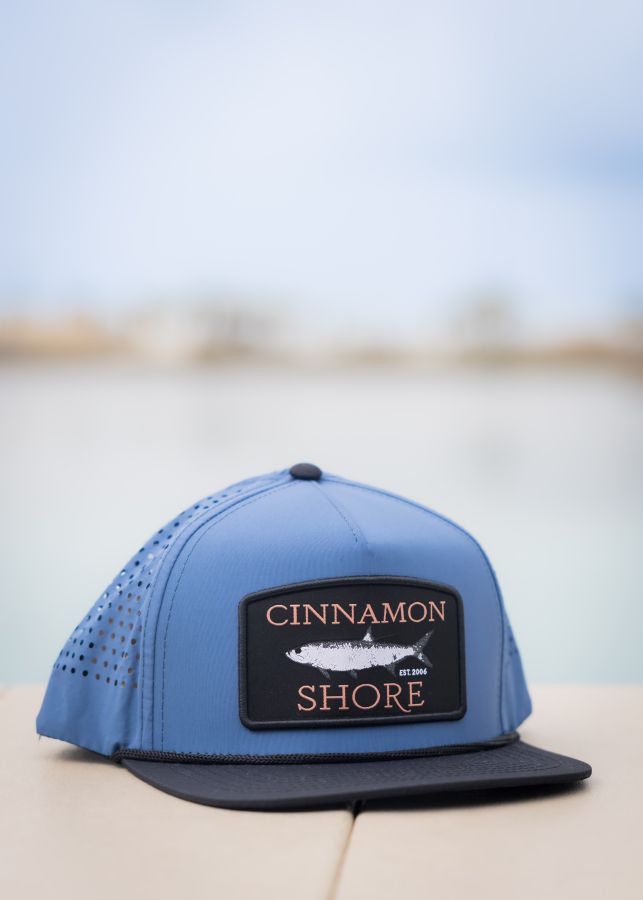 Staunch Youth Navy Tarpon Patch Hat